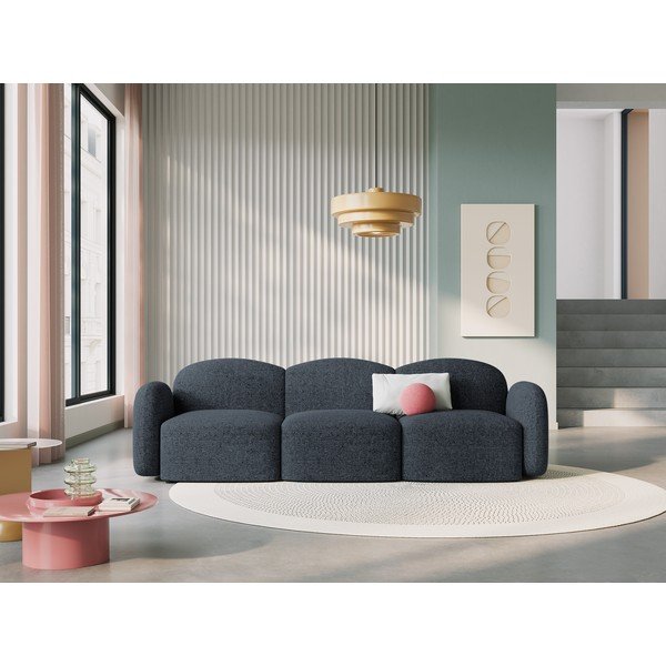 Divano blu 272 cm Blair - Micadoni Home-image-1