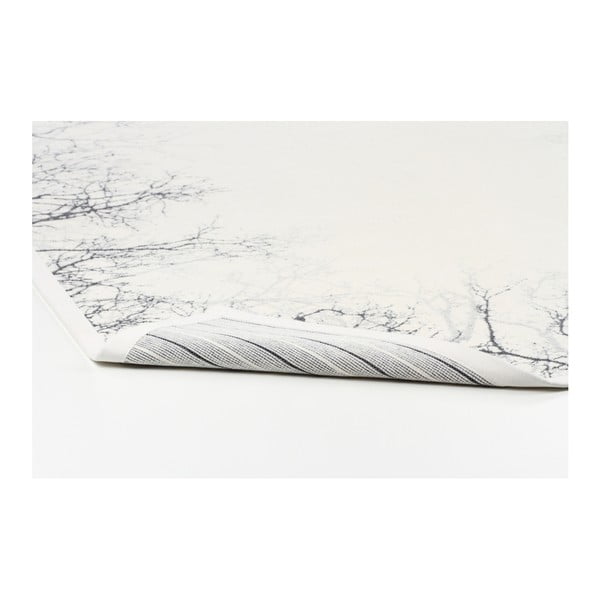 Tappeto bifacciale a fantasia bianca , 140 x 200 cm Puise - Narma-image-2