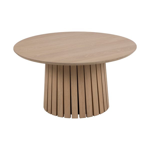 Tavolino rotondo in rovere ø 80 cm Christo - Actona-image-2