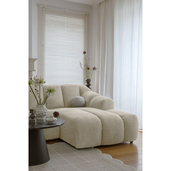 Divano angolare beige (con penisola a destra/con chaise lounge) Shell – Miuform-image-4