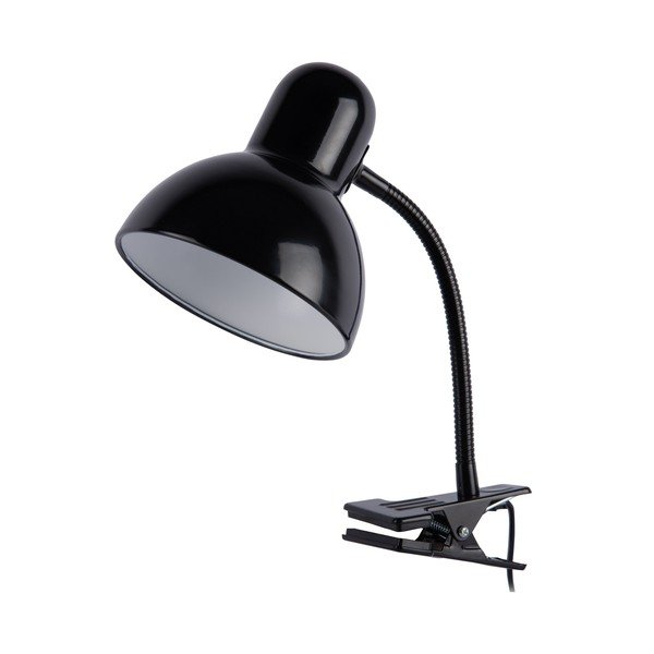 Lampada da tavolo nera in metallo (altezza totale 33,5 cm) New Retro – Leitmotiv