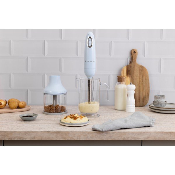 Frullatore a immersione azzurro 50's Retro Style - SMEG-image-1