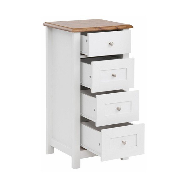 Úzká bílá komoda Støraa Axel-image-1