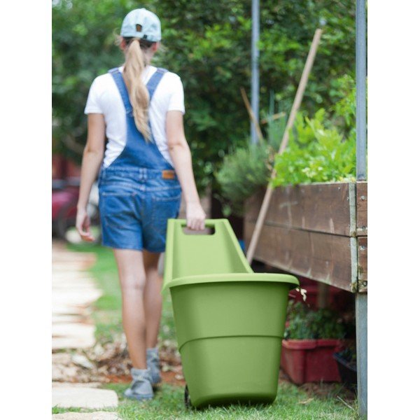 Cesto da giardino in plastica verde Easy go - Keter-image-1