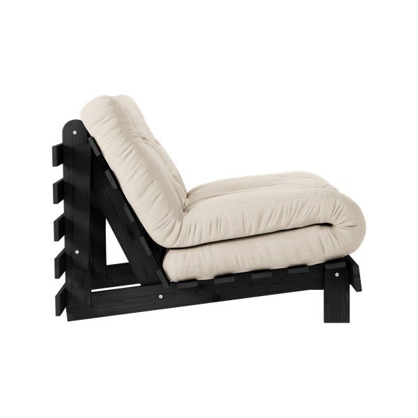 Poltrona beige Roots Black Night - Karup Design-image-4