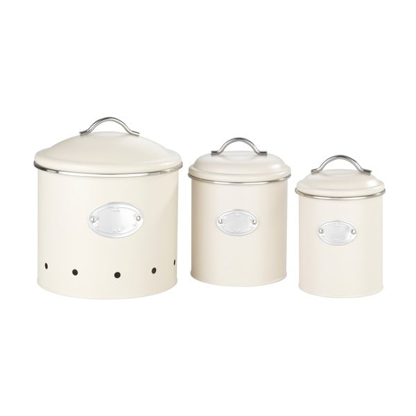 Scatola di metallo per alimenti/patate Nero - Wenko-image-2