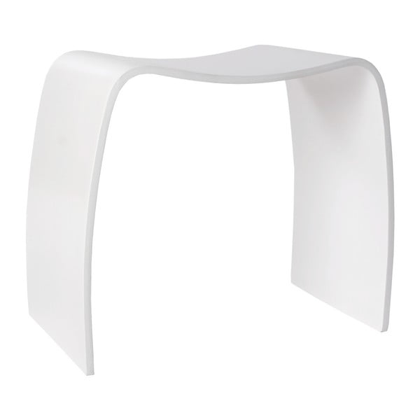 Sgabello bianco Mitch - Kokoon
