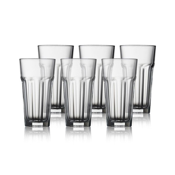 Set di 6 bicchieri , 370 ml - Lyngby Glas-image-4