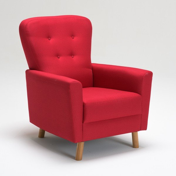 Poltrona rossa Unique - Balcab Home-image-2
