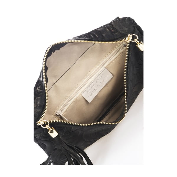 Tasca in pelle nera Silvia - Lisa Minardi-image-3