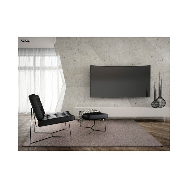 Tappeto marrone e beige Sense Liso Linen, 140 x 200 cm - Universal