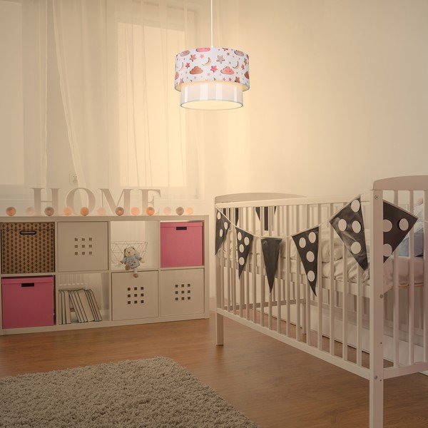 Lampadario bianco per bambini ø 30 cm Kinder - Squid Lighting-image-1