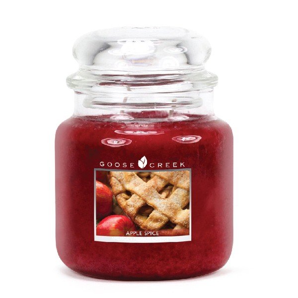 Candela profumata in vaso di vetro Spezie di mela, 0,45 kg - Goose Creek