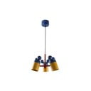 Lampadario per bambini blu con paralume in metallo ø 30 cm Mouse II – GTV