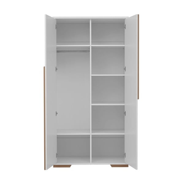 Armadio per bambini bianco , 98 x 195 cm Snap - Pinio-image-2