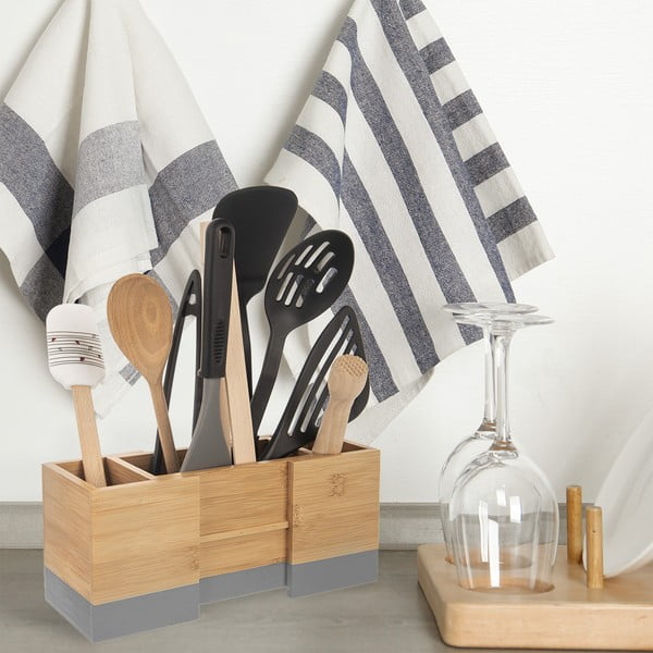Supporto in bambù per utensili da cucina - Orion-image-1