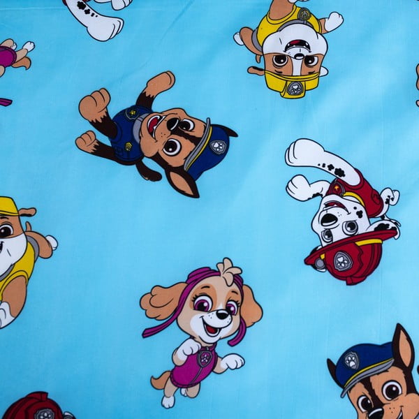 Biancheria da letto singola per bambini in microfibra 140x200 cm Paw Patrol - Jerry Fabrics-image-4