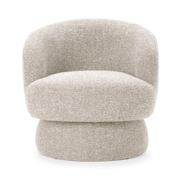 Poltrona beige girevole Dali – MOME-image-3