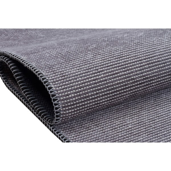 Tappeto lavabile grigio 230x160 cm Toowoomba - Vitaus-image-3