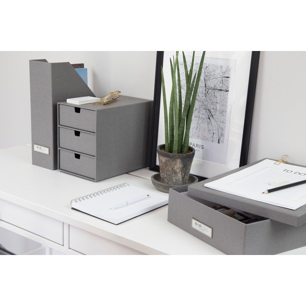 Organizer per cassetti in cartone Ingrid - Bigso Box of Sweden-image-1