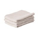 Set di 3 asciugamani in cotone 27x27 cm - Zone