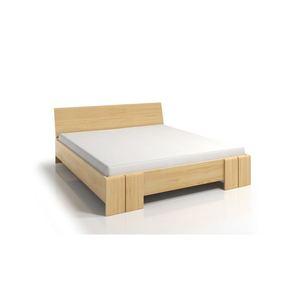 Letto matrimoniale in legno di pino SKANDICA Vestre Maxi, 200 x 200 cm - Skandica-image-2