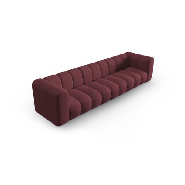 Divano bordeaux 318 cm Lupine - Micadoni Home-image-3