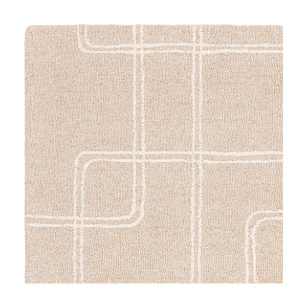 Tappeto in lana beige tessuto a mano 120x170 cm Ada - Asiatic Carpets-image-2