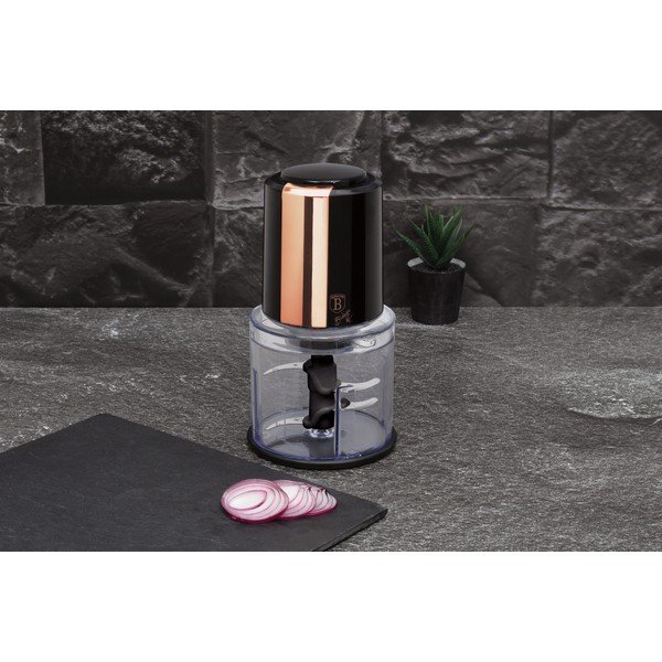 Tritatutto elettrico per frutta e verdura Black Rose Collection - BerlingerHaus-image-1