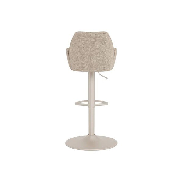 Sgabello da bar beige imbottito (altezza della seduta 64 cm) Glenda – Actona-image-4