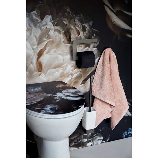 Sedile del water con decorazione floreale Peony - Wenko-image-4
