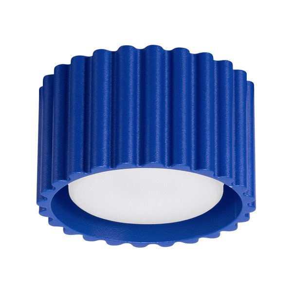 Faretto blu in metallo ø 10 cm Zora – Sollux