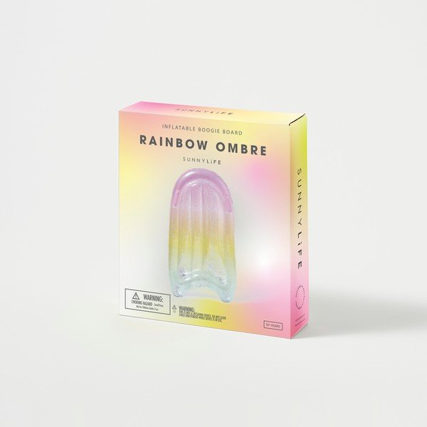 Sedia a sdraio gonfiabile Rainbow Ombre - Sunnylife-image-4