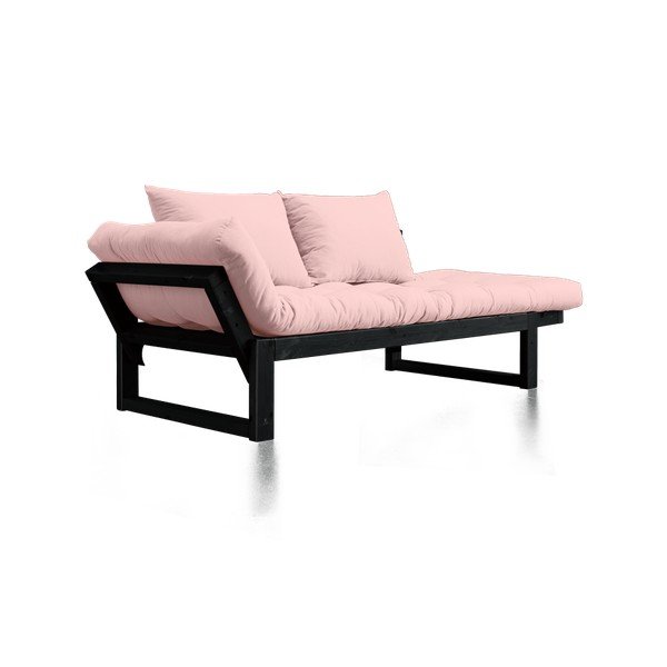 Variabilní pohovka Karup Edge Black/Pink Peonie-image-4