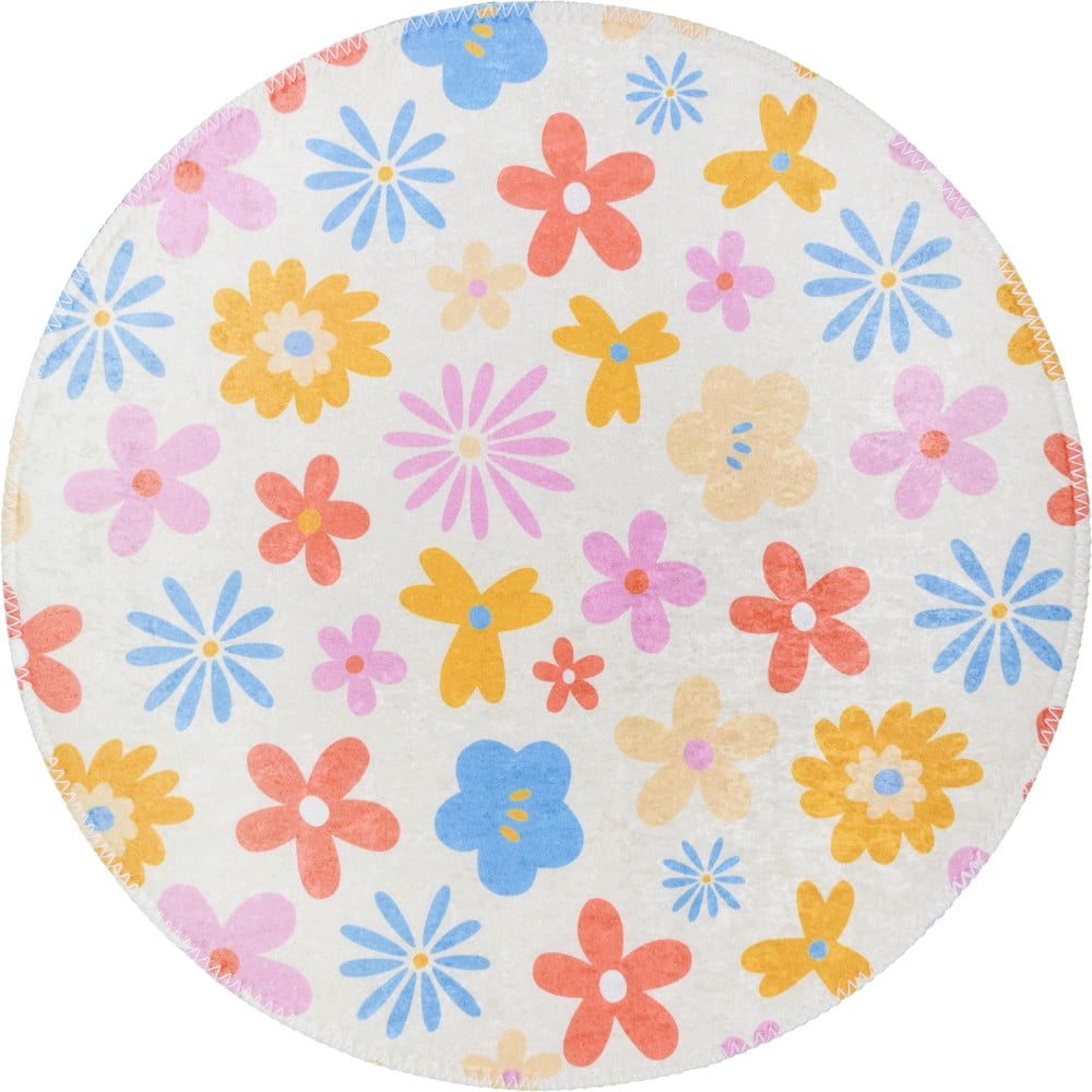 Tappeto per bambini lavabile ø100 cm Joyfull Garden – Vitaus | Tappeti per bambini