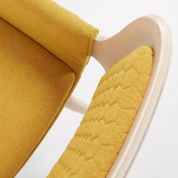 Sedia giallo senape Andre - Kave Home-image-1