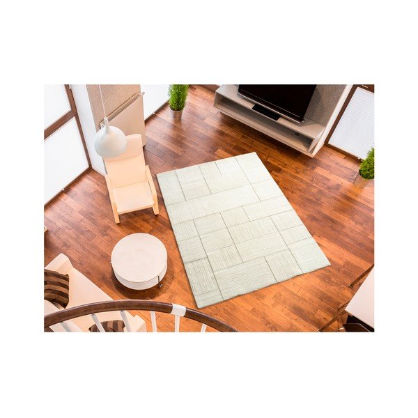 Tappeto bianco Tanum Dice, 120 x 170 cm - Universal-image-1