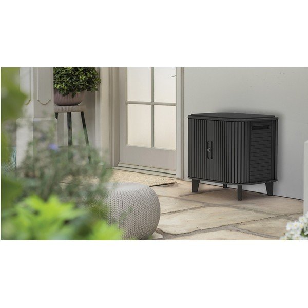 Contenitore da giardino grigio in plastica Velo – Keter-image-1