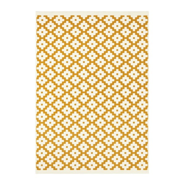 Tappeto crema e giallo Celebration , 120 x 170 cm Lattice - Hanse Home