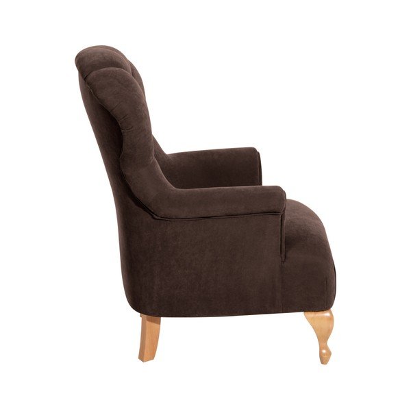 Poltrona marrone Camilla Velor - Max Winzer-image-1