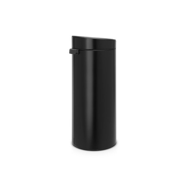 Cestino per la spazzatura nero opaco in acciaio touch 30 l Touch Bin – Brabantia-image-3
