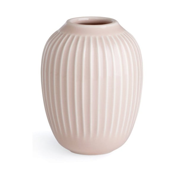 Vaso in ceramica rosa chiaro Hammershøi - Kähler Design