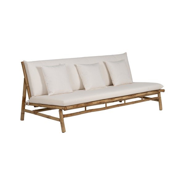 Divano bianco 200 cm Bamboo – Ixia-image-2