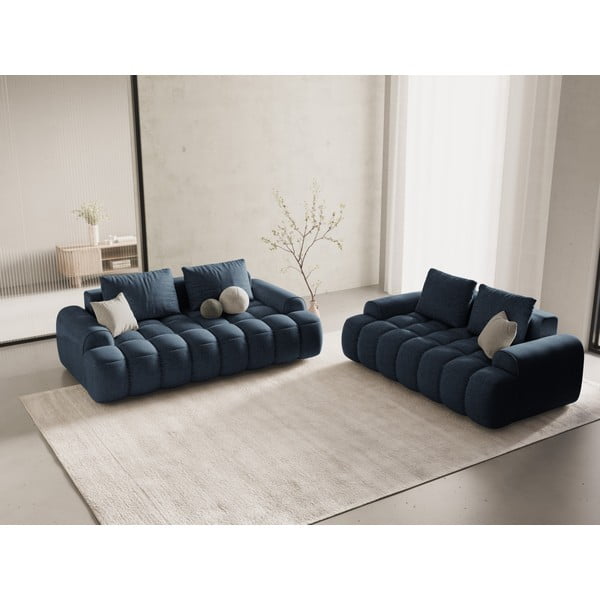 Divano blu scuro 175 cm Linz – Cosmopolitan Design-image-1