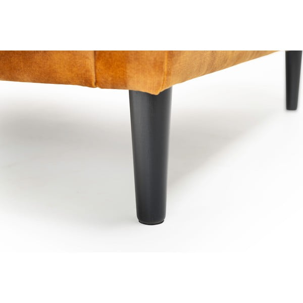 Divano in velluto giallo 153 cm Adagio - Scandic-image-4