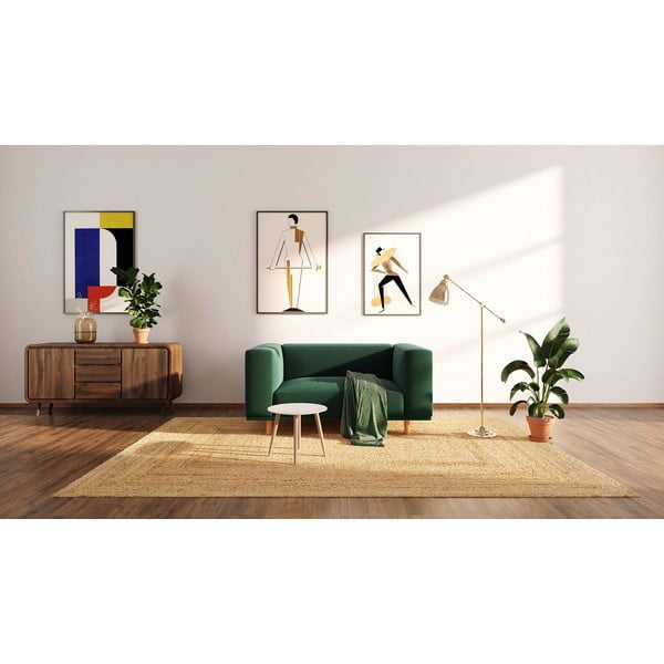 Poltrona relax in velluto verde scuro Kukumo - Ame Yens-image-3