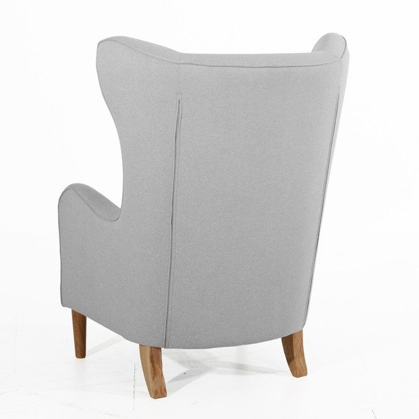 Poltrona grigio chiaro Miriam - Max Winzer-image-4