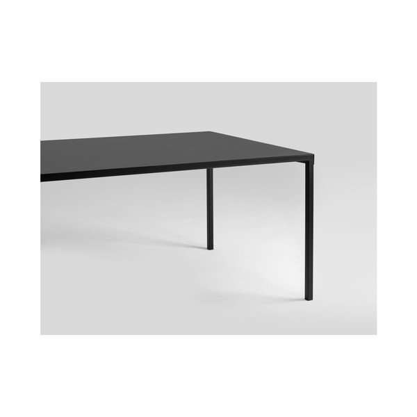 Tavolo da pranzo in metallo nero Custom Form Obroos, 160 x 80 cm - CustomForm-image-2