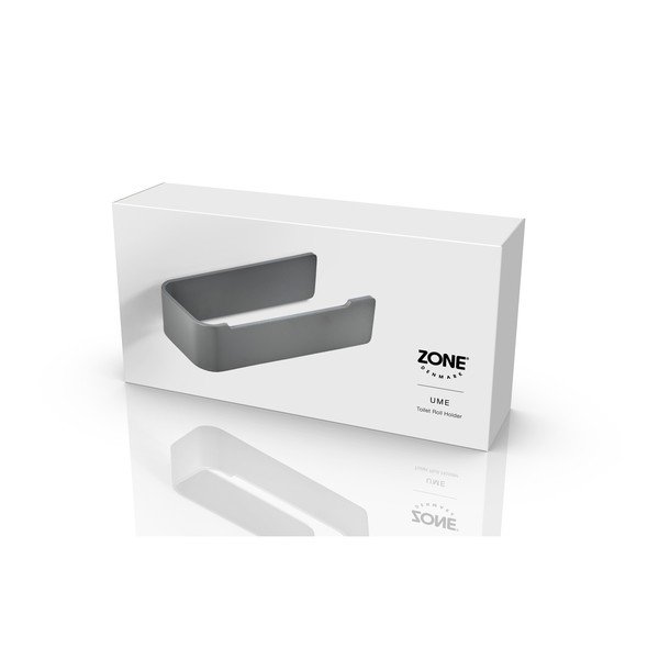 Porta carta igienica da parete grigio in metallo Ume – Zone-image-2