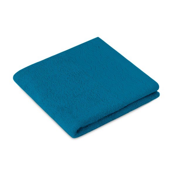 Set di asciugamani per viso e corpo tipo terry blu/grigi in cotone 6 pz Flos – Restilo-image-3